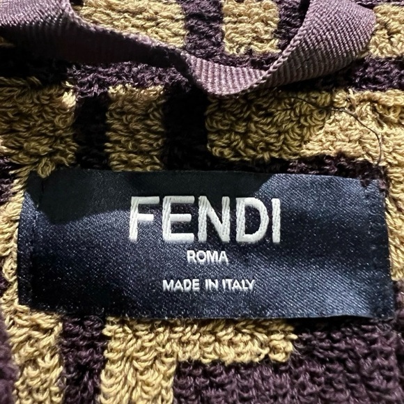 Fendi FF Jacquard Bathrobe - Picture 9 of 10